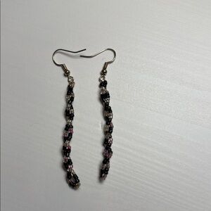 Handmade Beaded Dangle Earrings